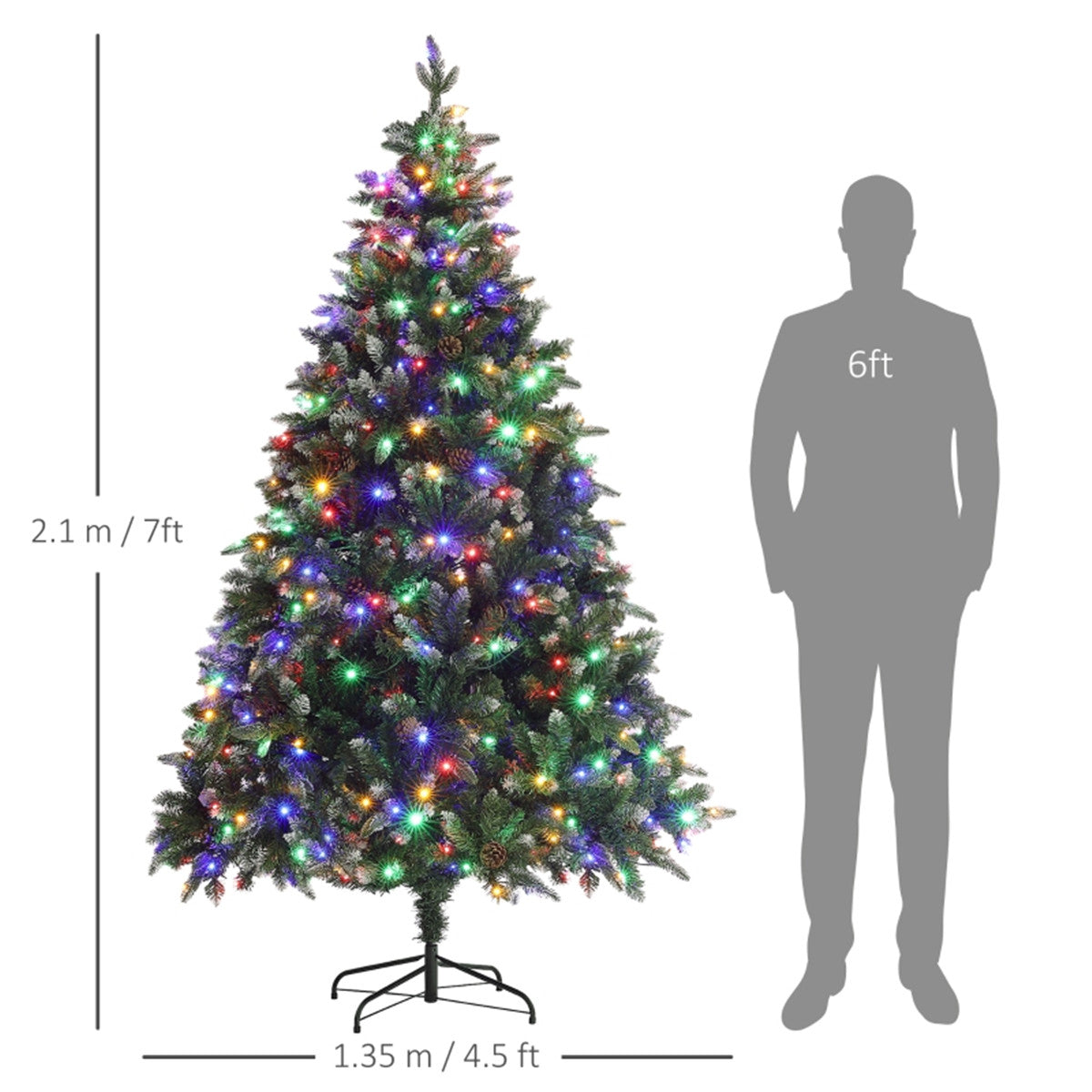 7 Ft Christmas tree