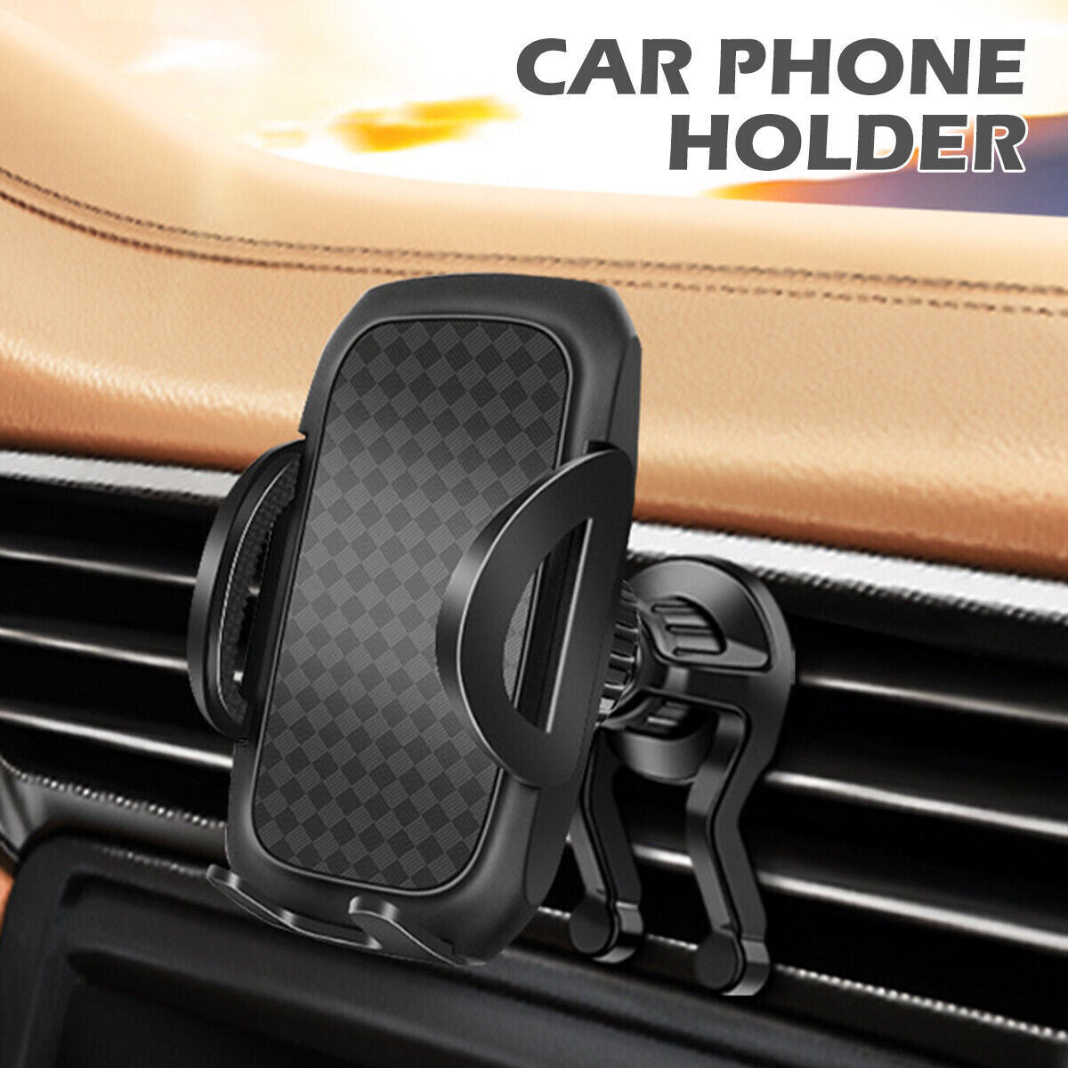 360° Rotating Universal Mobile Car Phone Holder Air Vent Mount Cradle Stand UK