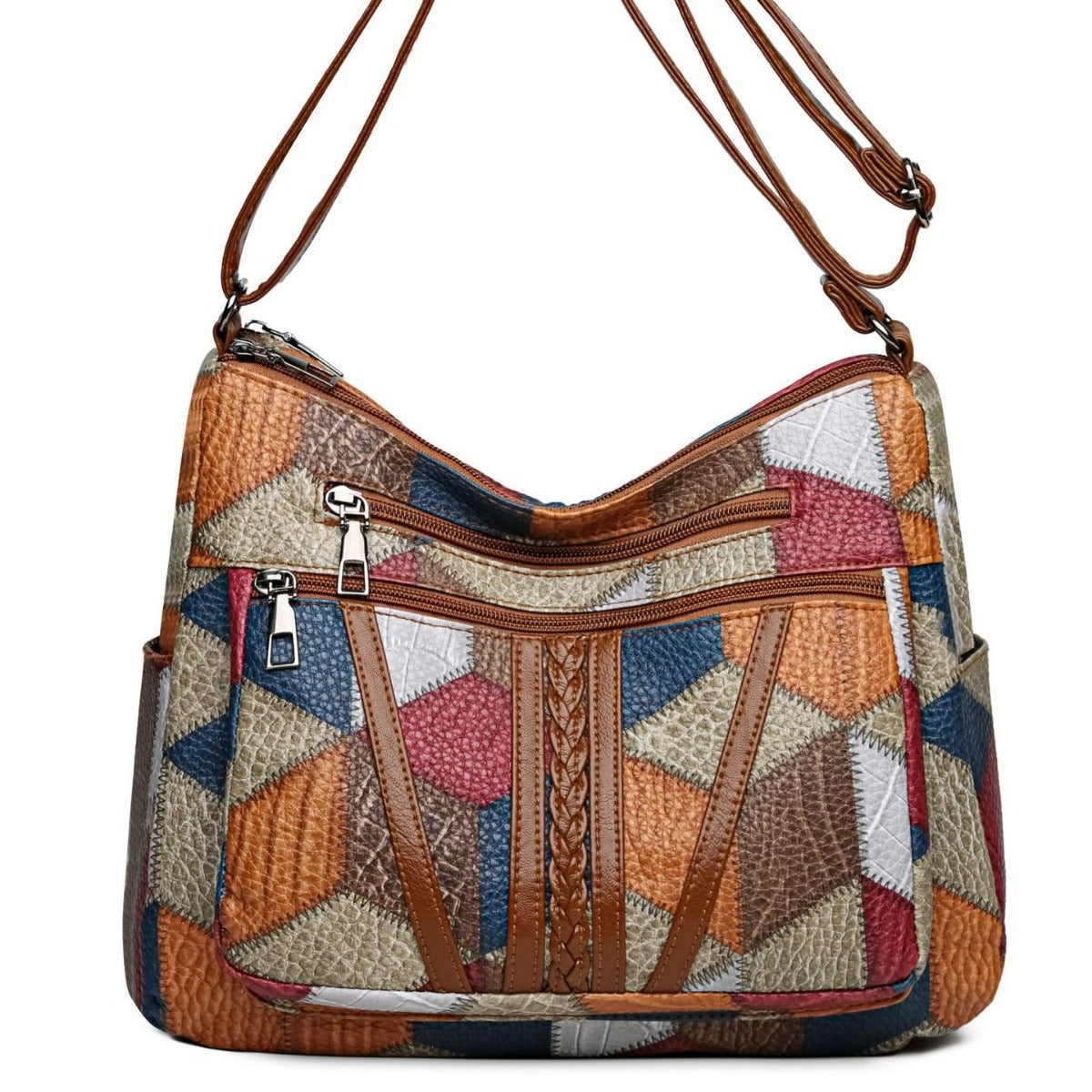 Multi-pocket Cross body Bag