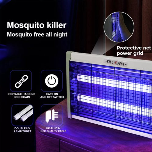 ELECTRIC INSECT FLY KILLER BUG MOSQUITO ZAPPER UV INDOOR PEST CATCHER